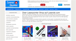 Desktop Screenshot of laserde.com